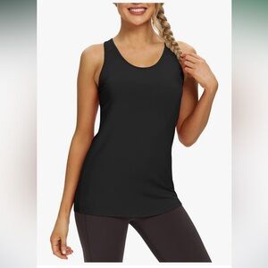 Black Women's Tank Top size Small {399}